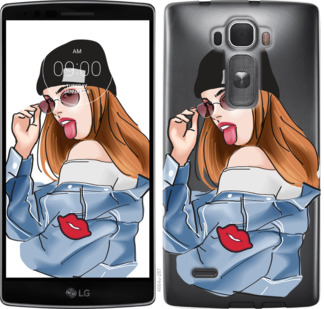 

Чехол Девушка v3 для LG G Flex2 842931