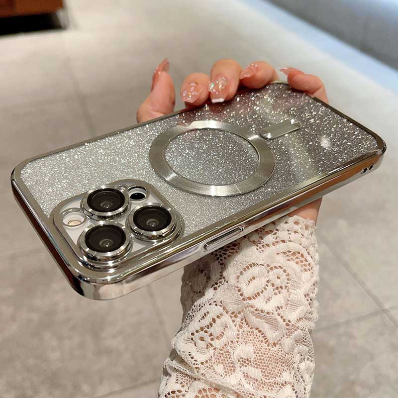 Фото TPU чехол Delight case with Magnetic Safe с защитными линзами на камеру для Apple iPhone 12 Pro (6.1") (Серый / Gray) в магазине vchehle.ua