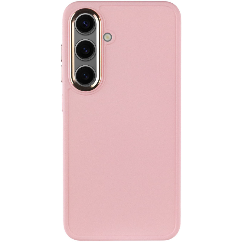 Фото TPU чехол Bonbon Metal Style для Samsung Galaxy S23+ (Розовый / Light pink) на vchehle.ua