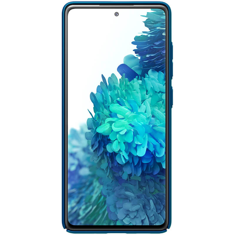 Фото Чехол Nillkin Matte для Samsung Galaxy S20 FE (Бирюзовый / Peacock blue) на vchehle.ua