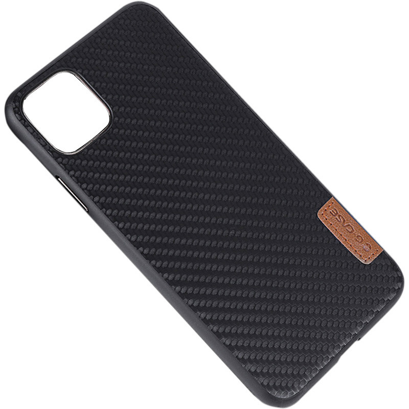 

Карбонова накладка G-Case Dark series на Apple iPhone 11 (6.1") (Чорний) 761903