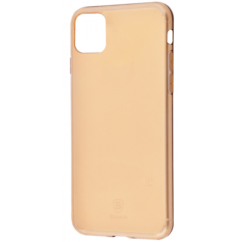 

TPU чехол Baseus Simple Ultrathin для Apple iPhone 11 (6.1") (Золотой (прозрачный)) 769554