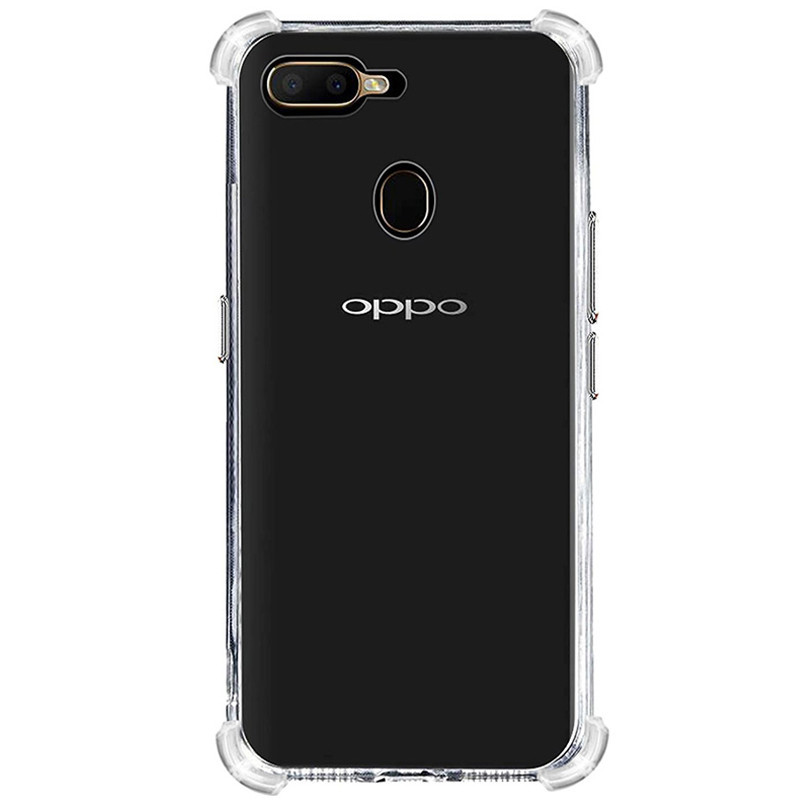 

TPU чехол GETMAN Ease logo усиленные углы для Oppo A5s (Бесцветный (прозрачный)) 1114310