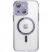TPU+PC чехол Fullcolor with Magnetic Safe для Apple iPhone 14 (6.1") (Purple)