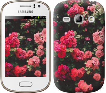 

Чехол Куст с розами для Samsung Galaxy Fame S6810 639163