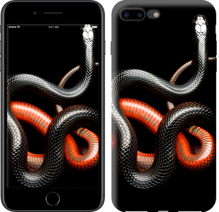 

Чехол Красно-черная змея на черном фоне для iPhone 8 plus (5.5") 481924