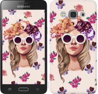 

Чехол Девушка с цветами v2 для Samsung Galaxy J3 Pro 703251