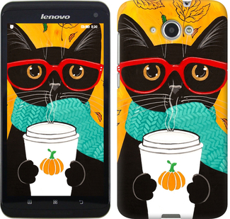 

Чехол Осенний кот для Lenovo S930 581037