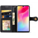 Фото Кожаный чехол-книжка GETMAN Gallant (PU) для Xiaomi Mi Note 10 Lite (Черный) в магазине vchehle.ua
