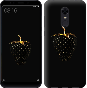 

Чехол Черная клубника для Xiaomi Redmi 5 Plus 624301