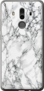 Чехол Мрамор белый для Huawei Mate 10 Pro
