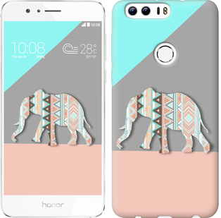 

Чехол Узорчатый слон для Huawei Honor V9 528735