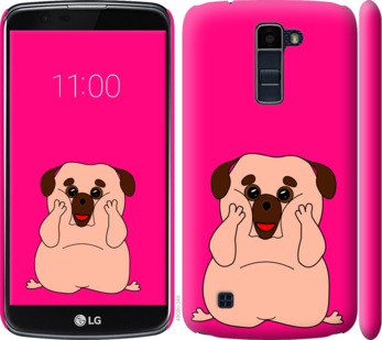 

Чохол Веселий мопс на LG K10 / K410 928418