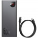Купить Портативное ЗУ Baseus Adaman Metal Digital Display QC 65W 20000 mAh (PPIMDA-D) (Black) на vchehle.ua