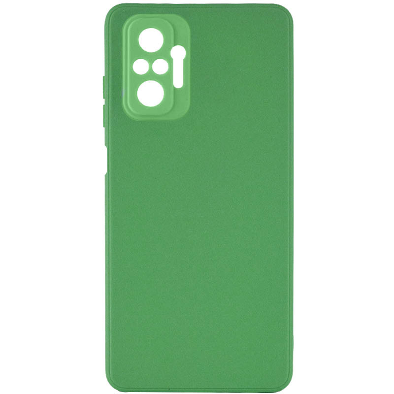 Силиконовый чехол Candy Full Camera для Xiaomi Redmi Note 10 Pro / 10 Pro Max (Зеленый / Green)