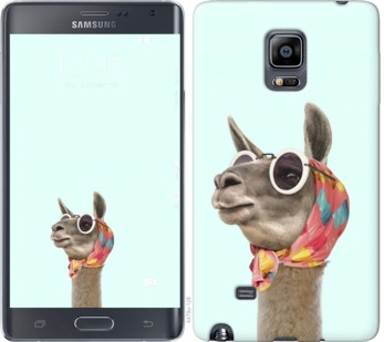 

Чехол Модная лама для Samsung Note Edge SM-N915 753006