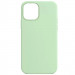 Чохол Silicone Case Full Protective (AA) NO LOGO на Apple iPhone 13 mini (5.4") (Зелений / Pistachio)