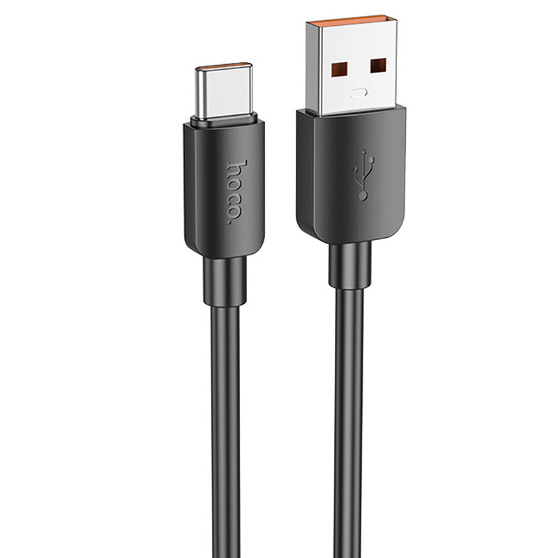 Дата кабель Hoco X96 Hyper USB to Type-C 100W (0.25m) (Black)