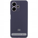 Чехол Silicone Cover Lakshmi Full Camera (AA) with logo для Xiaomi Redmi Note 14S (Синий / Midnight Blue)