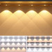 Фото Сенсорный светильник LED с датчиком движения MZ-L1602 (40*10*600mm) (White) на vchehle.ua