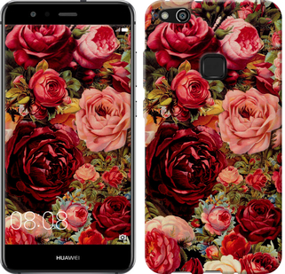 

Чехол Цветущие розы для Huawei P10 Lite 629372