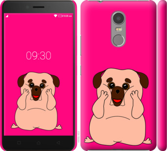 

Чохол Веселий мопс на Lenovo K6 Note 928386