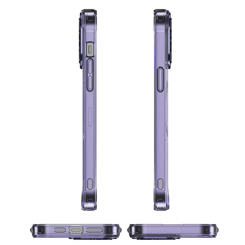 Фото TPU+PC чохол Fullcolor with Magnetic Safe на Apple iPhone 13 (6.1") (Purple) в маназині vchehle.ua