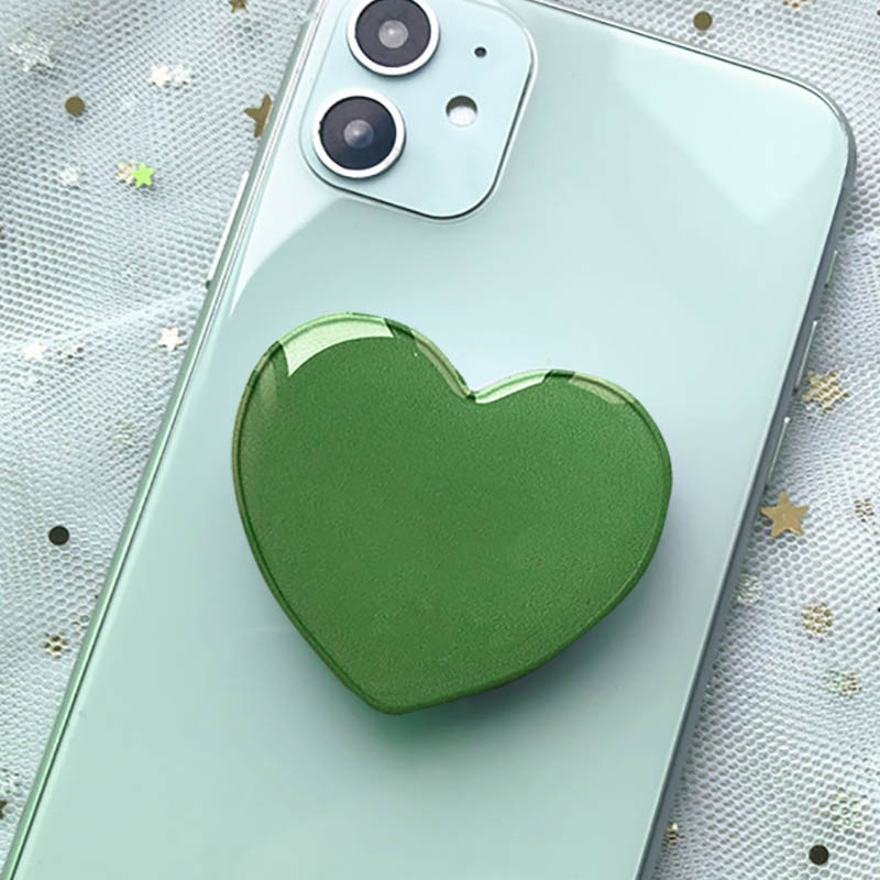 Фото Держатель для телефона Heart (Темно-зеленый) на vchehle.ua