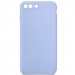 Silicone Case Square Full Camera Protective (AA) NOLOGO для Apple iPhone 7 plus / 8 plus (5.5") (Голубой / Lilac Blue)