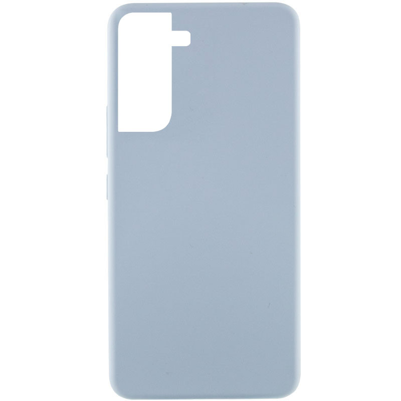 Чехол Silicone Cover Lakshmi (AAA) для Samsung Galaxy S21 FE (Голубой / Sweet Blue)