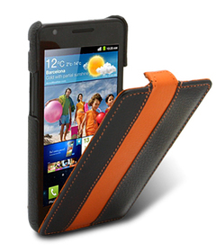 Кожаный чехол Melkco (JT Lim. Ed.) для Samsung i9100 Galaxy S2