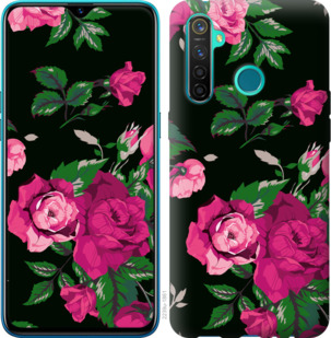 

Чехол Розы на черном фоне для Realme 5 Pro 920957