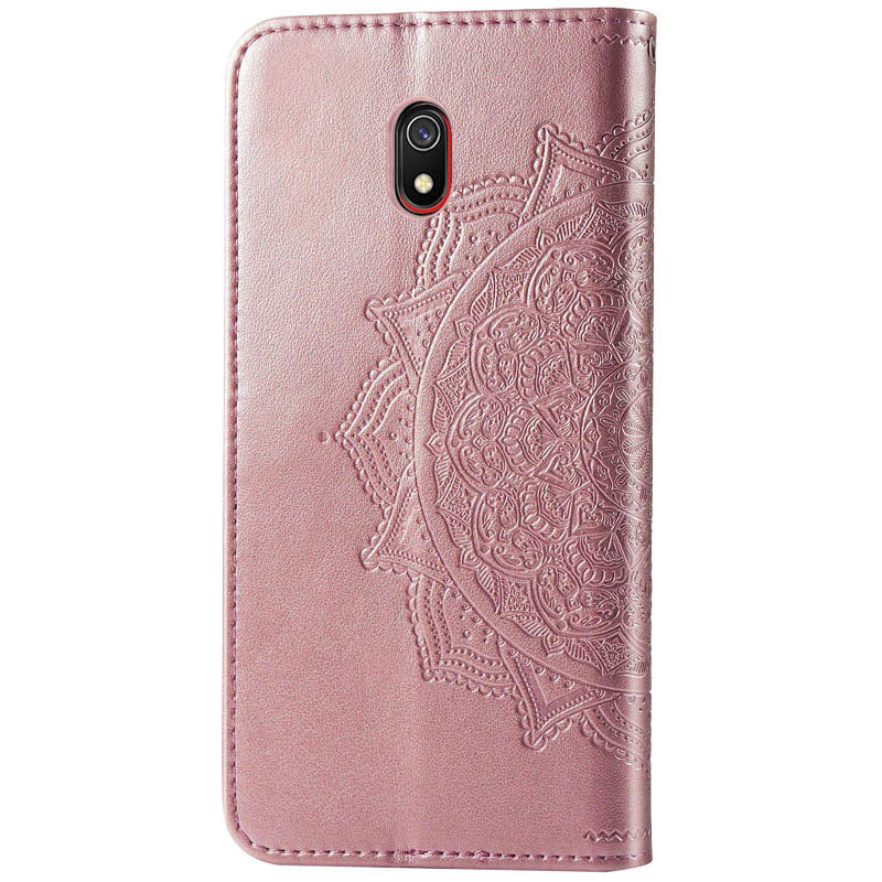 Фото Кожаный чехол (книжка) Art Case с визитницей для Xiaomi Redmi 8a (Розовый) на vchehle.ua