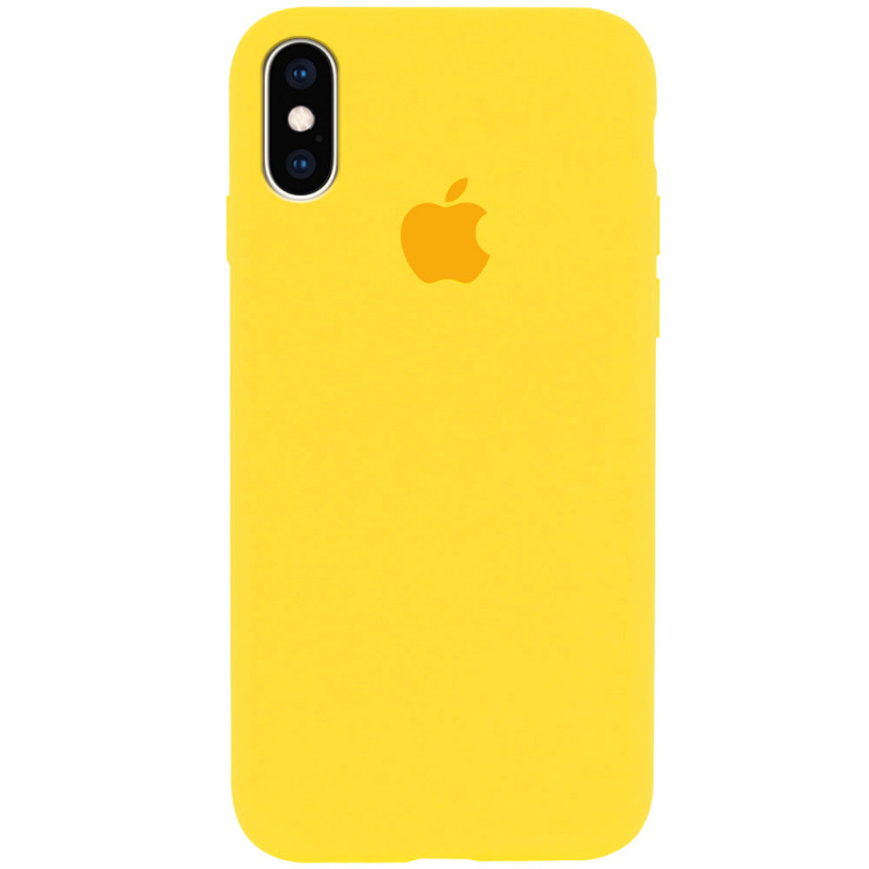 

Чохол Silicone Case Full Protective (AA) на Apple iPhone XS Max (6.5") (Жовтий / Canary Yellow) 898620