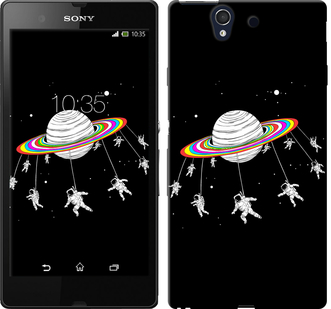 

Чехол Лунная карусель для Sony Xperia Z C6602 638715