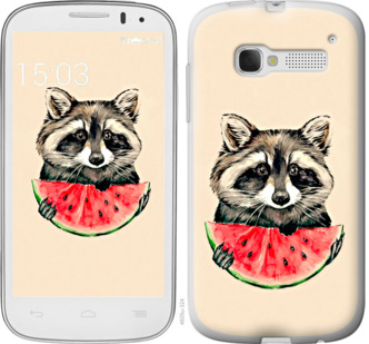

Чохол Єнотик з кавуном на Alcatel One Touch Pop C5 5036D 800141