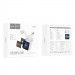Купити Бездротові TWS навушники Hoco EW80 Magnificent with Touch Screen (White) на vchehle.ua