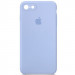 Чехол Silicone Case Square Full Camera Protective (AA) для Apple iPhone 6/6s (4.7") (Голубой / Lilac Blue)