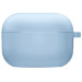 Фото Силиконовый футляр с микрофиброй для наушников Airpods 3 (Голубой / Lilac Blue) на vchehle.ua