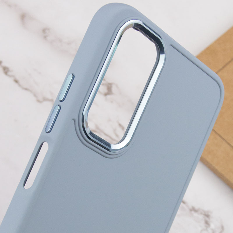 Заказать TPU чехол Bonbon Metal Style для Samsung Galaxy A52 4G / A52 5G / A52s (Голубой / Mist blue) на vchehle.ua