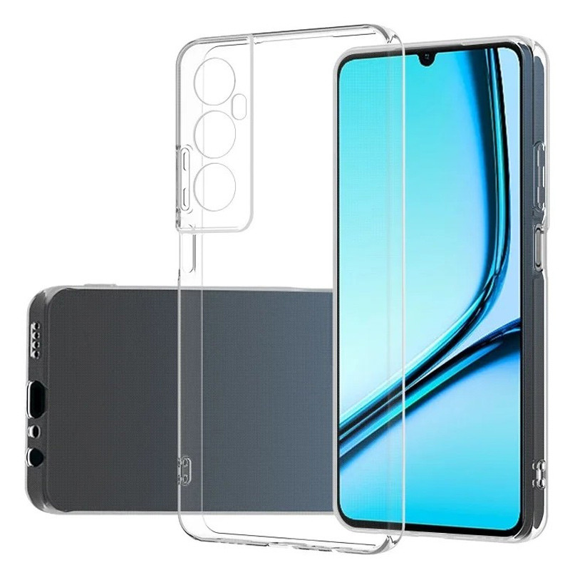 TPU чехол Epic Transparent 1,5mm Full Camera для Realme C65 4G (Бесцветный (прозрачный))