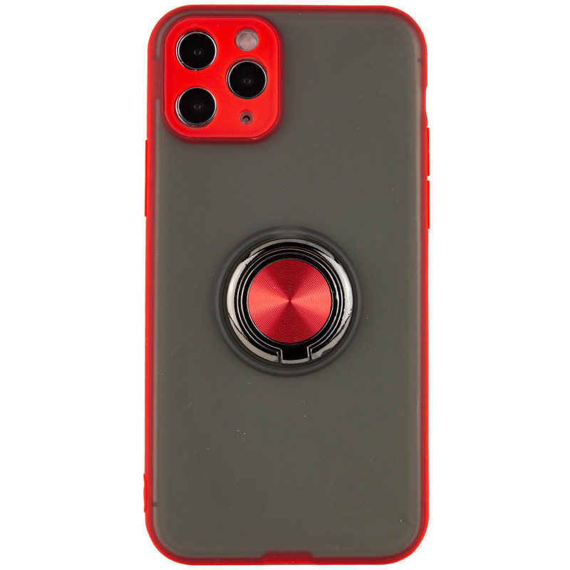 

TPU-PC чехол Deen Shadow Ring series для Apple iPhone 11 Pro (5.8") (Красный) 789573