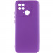 Чехол Silicone Cover Lakshmi Full Camera (AA) для Xiaomi Redmi 10C (Фиолетовый / Purple)