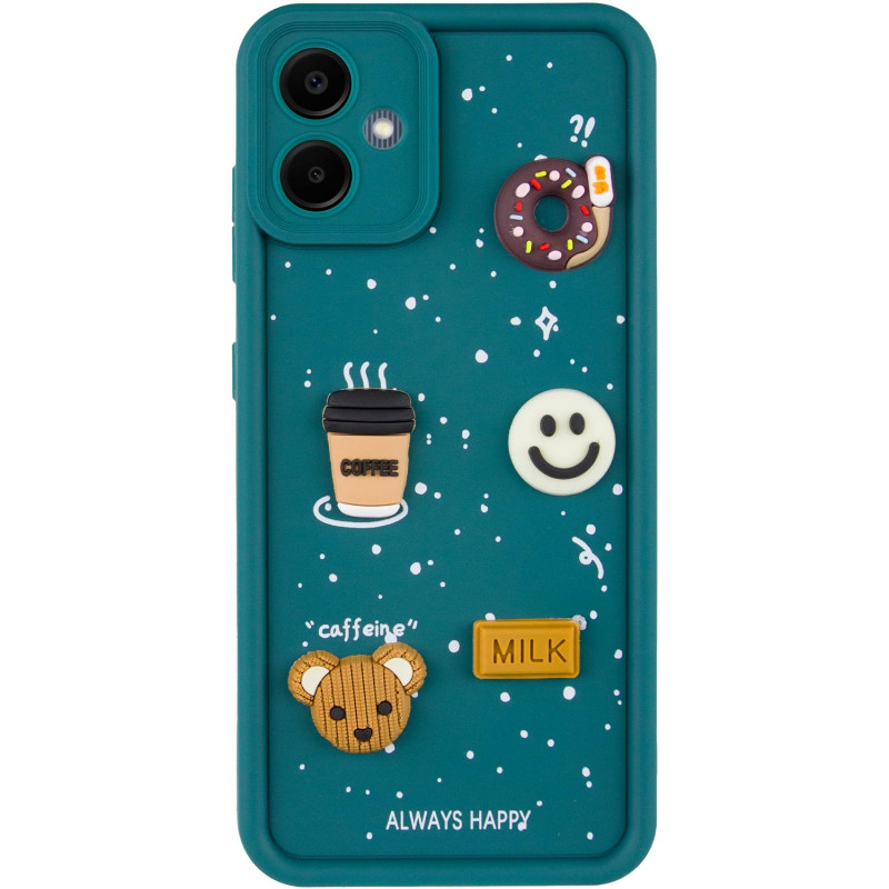 Фото Чехол TPU Toys Case для Samsung Galaxy A05 (Pine Green / Always Happy) на vchehle.ua