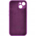 Фото Чохол Silicone Case Full Camera Protective (AA) на Apple iPhone 14 Plus (6.7") (Фіолетовий / Grape) на vchehle.ua