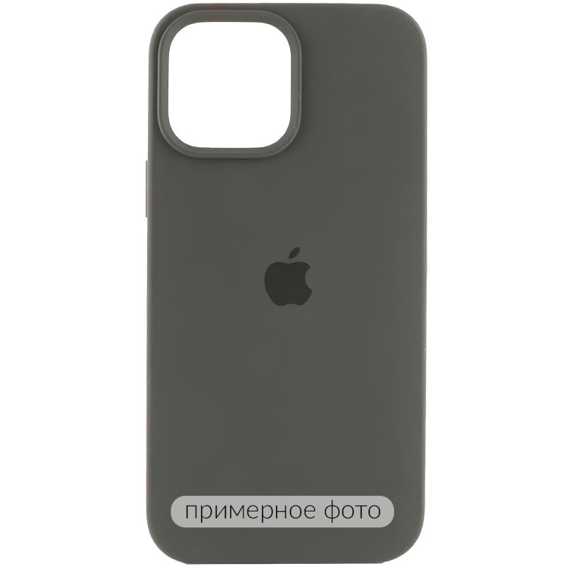 Чохол Silicone Case Full Protective (AA) на Apple iPhone 16 (6.1") (Темно-коричневий / Umber)