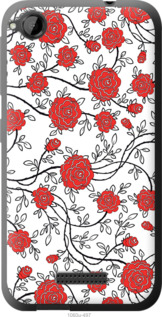 

Чехол Красные розы на белом фоне для HTC Desire 320 1388545