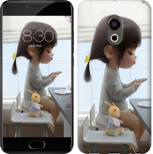 

Чохол Мила дівчинка з зайчиком на Meizu Pro 6 636630