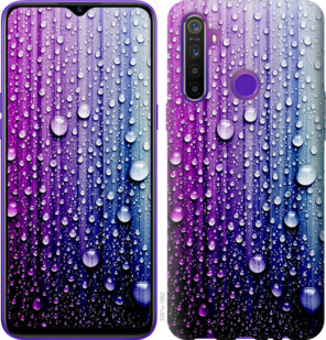 Чехол Капли воды для Realme 5