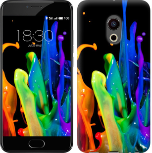 

Чехол брызги краски для Meizu Pro 6 381396